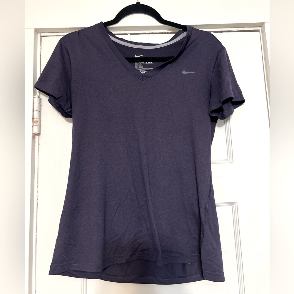 Nike Dri-Fit Purple workout tee